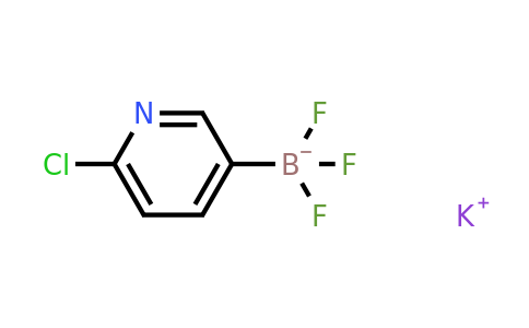 1235099-38-3 | Potassium;(6-chloro-3-pyridyl)-trifluoro-boranuide