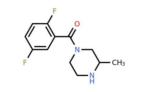 (2,5-difluorophenyl)-(3-methylpiperazin-1-yl)methanone