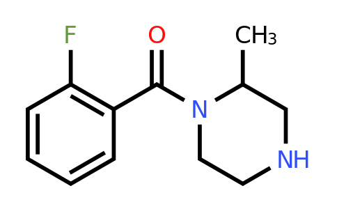 (2-fluorophenyl)-(2-methylpiperazin-1-yl)methanone