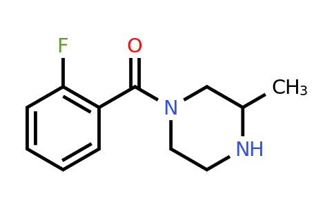 (2-fluorophenyl)-(3-methylpiperazin-1-yl)methanone