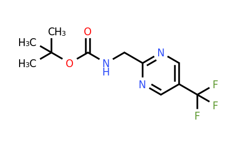 1240597-19-6 | tert-Butyl ((5-(trifluoromethyl)pyrimidin-2-yl)methyl)carbamate