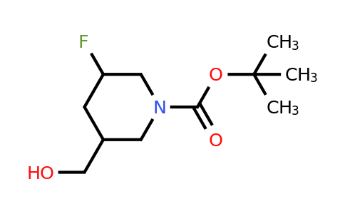 1241725-59-6 | tert-Butyl 3-fluoro-5-(hydroxymethyl)piperidine-1-carboxylate