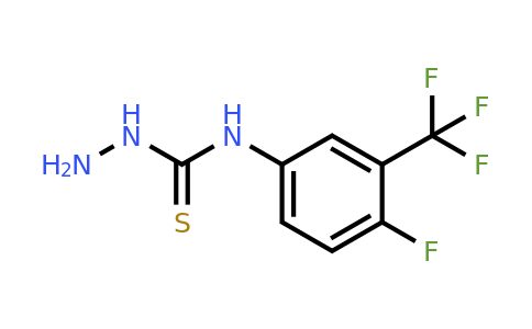 1247371-27-2 | N-(4-Fluoro-3-(trifluoromethyl)phenyl)hydrazinecarbothioamide