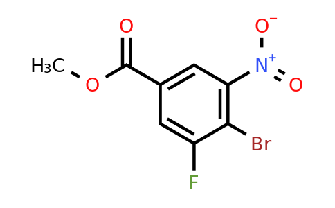 1251210-02-2 | Methyl 4-bromo-3-fluoro-5-nitrobenzoate