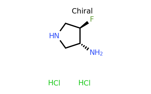 125197-40-2 | rel-(3R,4R)-4-Fluoropyrrolidin-3-amine dihydrochloride