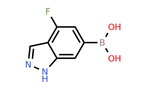 (4-Fluoro-1H-indazol-6-yl)boronic acid