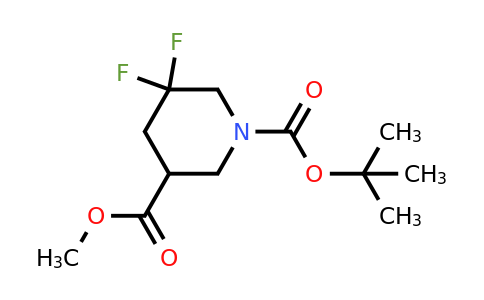 1255667-06-1 | O1-tert-butyl O3-methyl 5,5-difluoropiperidine-1,3-dicarboxylate