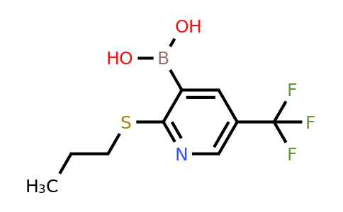 1256345-56-8 | 2-Propylthio-5-trifluoromethylpyridine-3-boronic acid