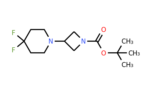 1257293-84-7 | tert-Butyl 3-(4,4-difluoro-1-piperidyl)azetidine-1-carboxylate