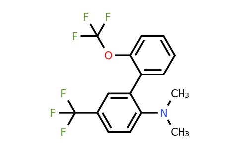 1261447-27-1 | Dimethyl-(2'-(trifluoromethoxy)-5-(trifluoromethyl)biphenyl-2-yl)-amine