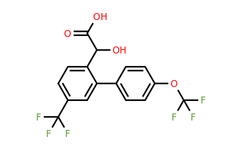 1261464-43-0 | Hydroxy-(4'-trifluoromethoxy-5-trifluoromethylbiphenyl-2-yl)-acetic acid