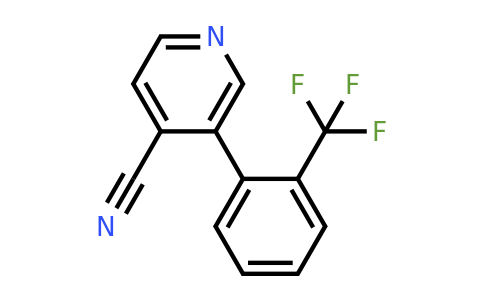 1261478-86-7 | 3-(2-(Trifluoromethyl)phenyl)isonicotinonitrile