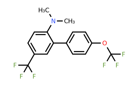 1261485-92-0 | Dimethyl-(4'-(trifluoromethoxy)-5-(trifluoromethyl)biphenyl-2-yl)-amine