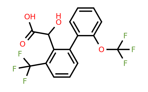 1261514-76-4 | Hydroxy-(2'-trifluoromethoxy-3-trifluoromethylbiphenyl-2-yl)-acetic acid