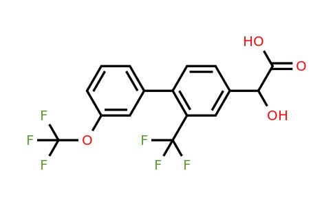 1261515-06-3 | Hydroxy-(3'-trifluoromethoxy-2-trifluoromethylbiphenyl-4-yl)-acetic acid