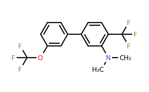 1261554-14-6 | Dimethyl-(3'-(trifluoromethoxy)-4-(trifluoromethyl)biphenyl-3-yl)-amine