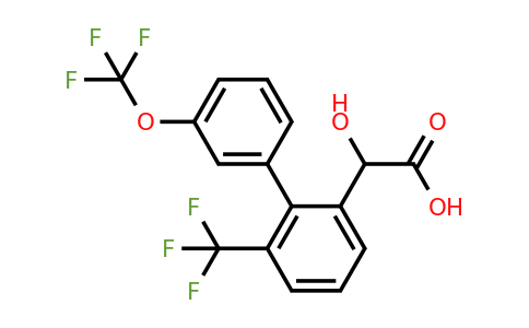 1261576-53-7 | Hydroxy-(3'-trifluoromethoxy-6-trifluoromethylbiphenyl-2-yl)-acetic acid