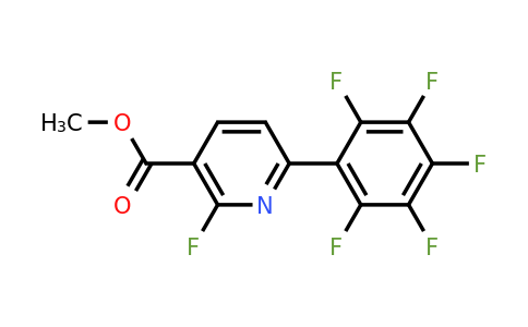 1261576-69-5 | Methyl 2-fluoro-6-(perfluorophenyl)nicotinate