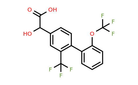 1261576-71-9 | Hydroxy-(2'-trifluoromethoxy-2-trifluoromethylbiphenyl-4-yl)-acetic acid