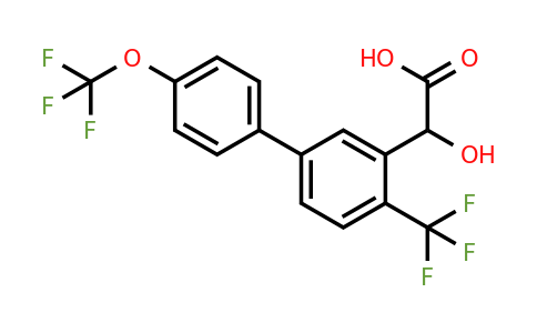 1261576-76-4 | Hydroxy-(4'-trifluoromethoxy-4-trifluoromethylbiphenyl-3-yl)-acetic acid