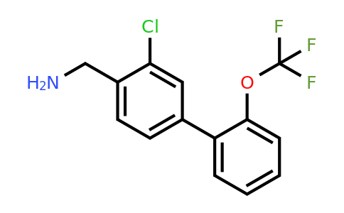 1261583-05-4 | C-(3-Chloro-2'-(trifluoromethoxy)biphenyl-4-yl)-methylamine