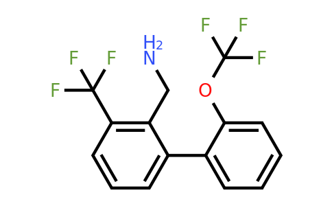 1261587-80-7 | C-(2'-(Trifluoromethoxy)-3-(trifluoromethyl)biphenyl-2-yl)-methylamine