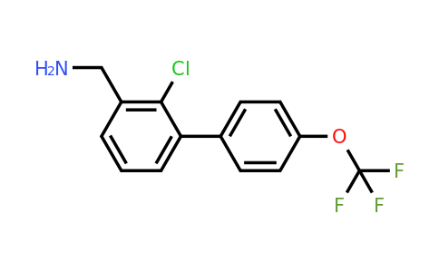 1261611-84-0 | C-(2-Chloro-4'-(trifluoromethoxy)biphenyl-3-yl)-methylamine