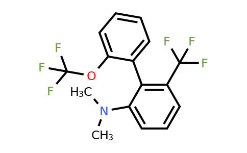 1261620-35-2 | Dimethyl-(2'-(trifluoromethoxy)-6-(trifluoromethyl)biphenyl-2-yl)-amine