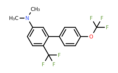 1261620-51-2 | Dimethyl-(4'-(trifluoromethoxy)-6-(trifluoromethyl)biphenyl-3-yl)-amine