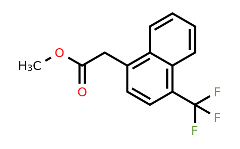 1261628-02-7 | Methyl 1-(trifluoromethyl)naphthalene-4-acetate