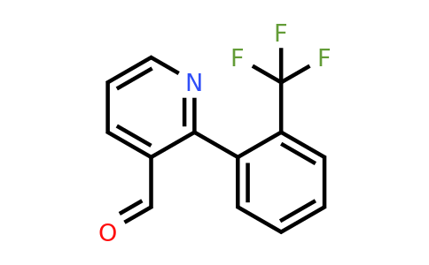 1261629-82-6 | 2-(2-(Trifluoromethyl)phenyl)nicotinaldehyde