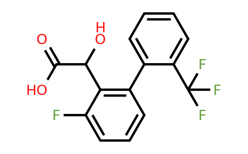 1261634-53-0 | (3-Fluoro-2'-(trifluoromethyl)biphenyl-2-yl)-hydroxyacetic acid