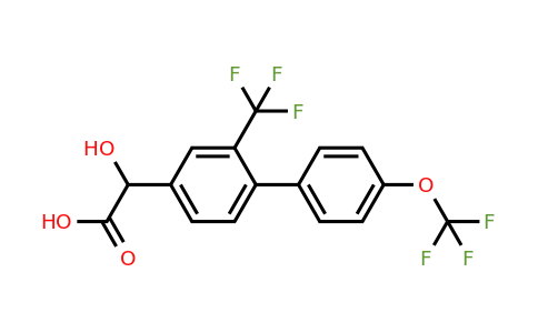 1261656-57-8 | Hydroxy-(4'-trifluoromethoxy-2-trifluoromethylbiphenyl-4-yl)-acetic acid