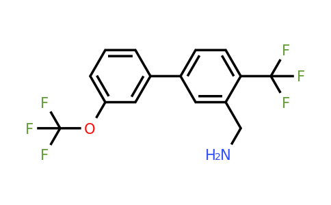 1261685-87-3 | C-(3'-(Trifluoromethoxy)-4-(trifluoromethyl)biphenyl-3-yl)-methylamine