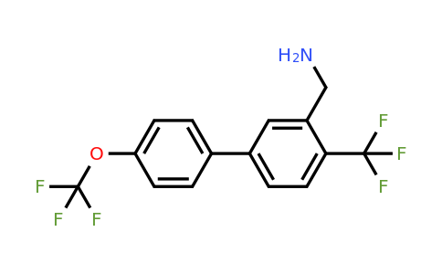 1261725-43-2 | C-(4'-(Trifluoromethoxy)-4-(trifluoromethyl)biphenyl-3-yl)-methylamine