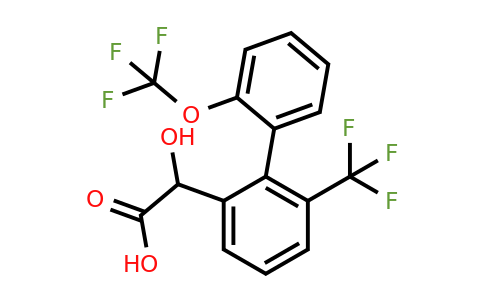 1261729-93-4 | Hydroxy-(2'-trifluoromethoxy-6-trifluoromethylbiphenyl-2-yl)-acetic acid