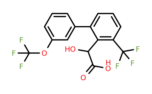 1261741-37-0 | Hydroxy-(3'-trifluoromethoxy-3-trifluoromethylbiphenyl-2-yl)-acetic acid