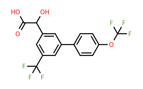 1261741-40-5 | Hydroxy-(4'-trifluoromethoxy-5-trifluoromethylbiphenyl-3-yl)-acetic acid