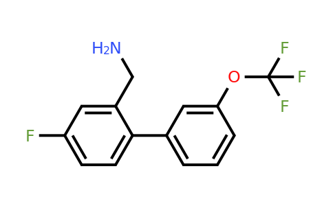 1261756-97-1 | C-(4-Fluoro-3'-(trifluoromethoxy)biphenyl-2-yl)-methylamine