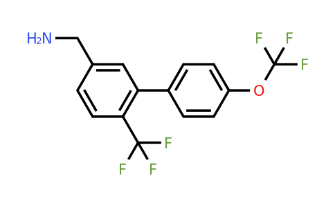 1261763-80-7 | C-(4'-(Trifluoromethoxy)-6-(trifluoromethyl)biphenyl-3-yl)-methylamine