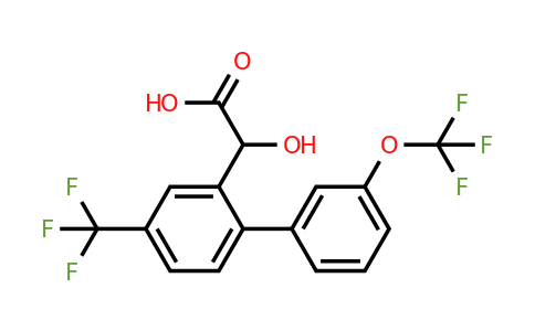 1261765-74-5 | Hydroxy-(3'-trifluoromethoxy-4-trifluoromethylbiphenyl-2-yl)-acetic acid