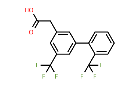 1261772-85-3 | 5,2'-Bis(trifluoromethyl)biphenyl-3-acetic acid