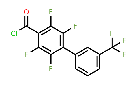 1261773-78-7 | 2,3,5,6-Tetrafluoro-3'-(trifluoromethyl)biphenyl-4-carbonyl chloride