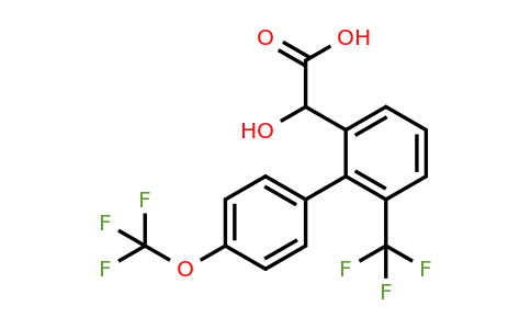 1261781-37-6 | Hydroxy-(4'-trifluoromethoxy-6-trifluoromethylbiphenyl-2-yl)-acetic acid