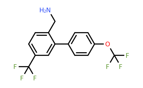 1261795-76-9 | C-(4'-(Trifluoromethoxy)-5-(trifluoromethyl)biphenyl-2-yl)-methylamine