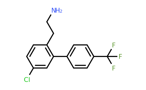 1261822-62-1 | 2-(5-Chloro-4'-(trifluoromethyl)biphenyl-2-yl)-ethylamine