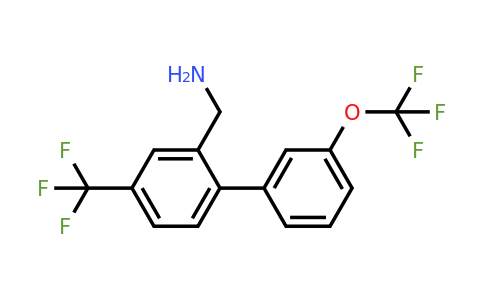 1261827-71-7 | C-(3'-(Trifluoromethoxy)-4-(trifluoromethyl)biphenyl-2-yl)-methylamine