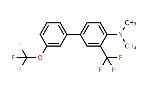 1261831-21-3 | Dimethyl-(3'-(trifluoromethoxy)-3-(trifluoromethyl)biphenyl-4-yl)-amine