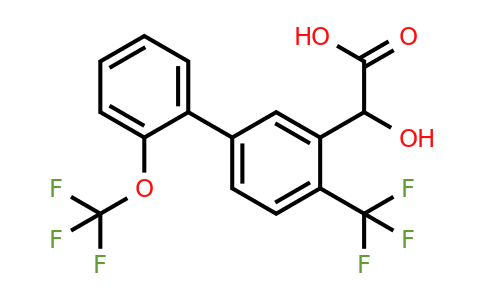 1261833-32-2 | Hydroxy-(2'-trifluoromethoxy-4-trifluoromethylbiphenyl-3-yl)-acetic acid