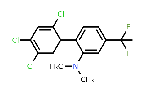 1261834-91-6 | Dimethyl-[2-(2,4,5-trichloro-cyclohexa-2,4-dienyl)-5-(trifluoromethyl)phenyl]-amine